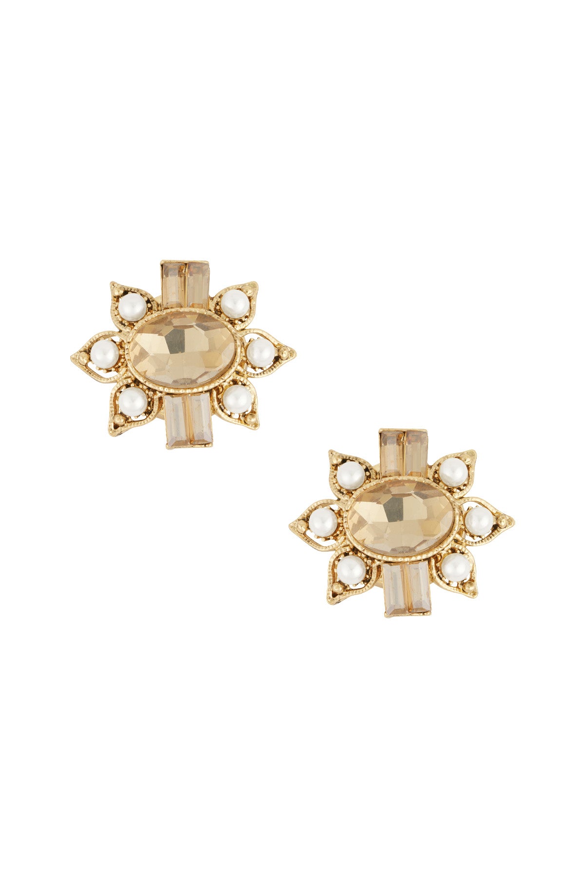 Manchetknopen flora vintage