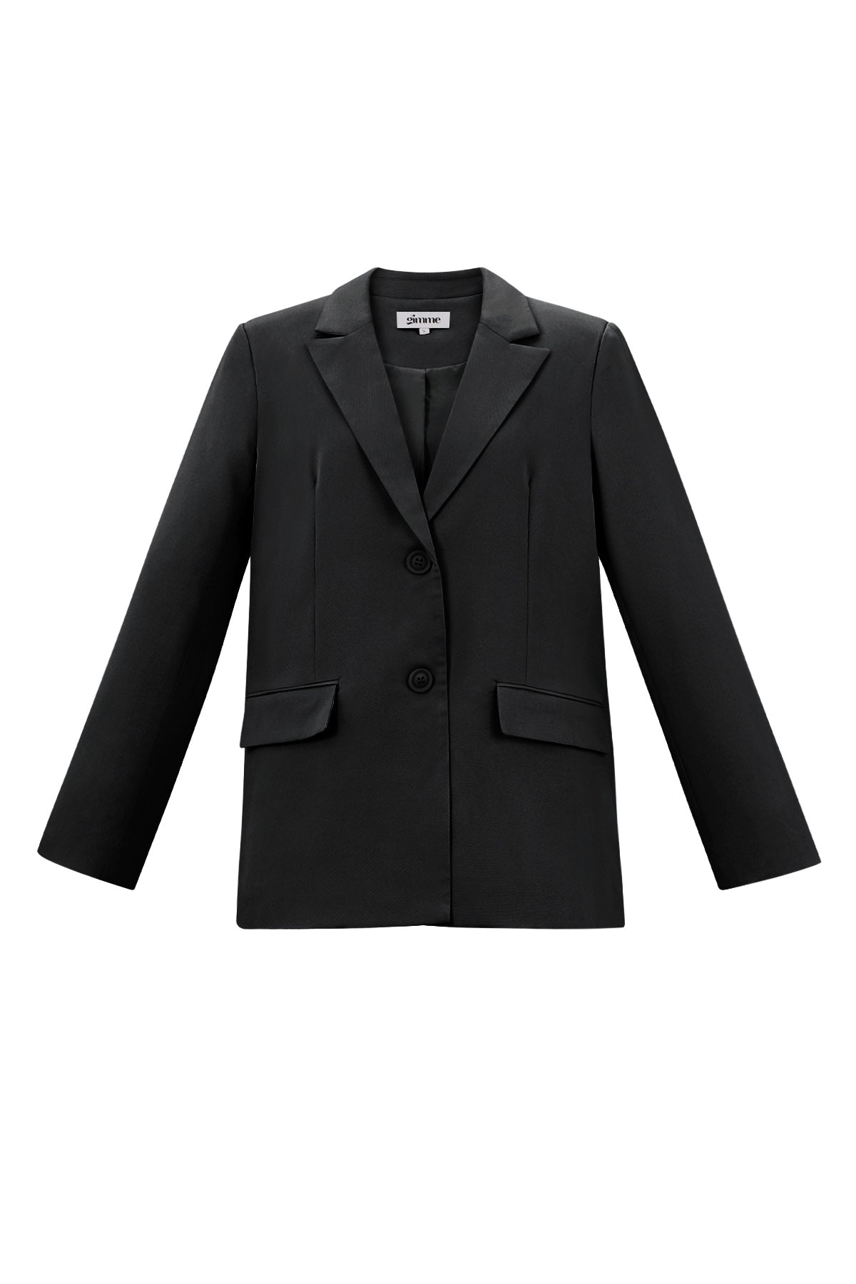 Blazer met strikken zwart