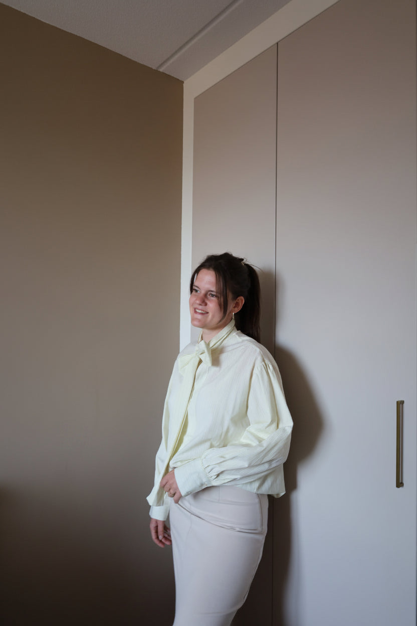 Adelaide blouse geel