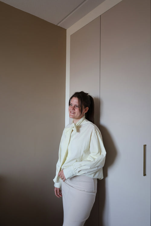 Adelaide blouse geel