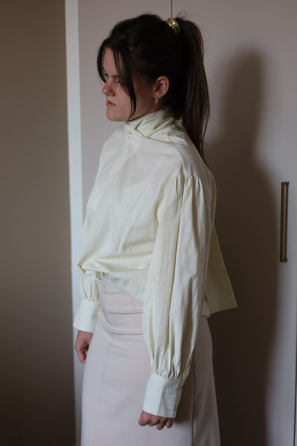 Adelaide blouse geel