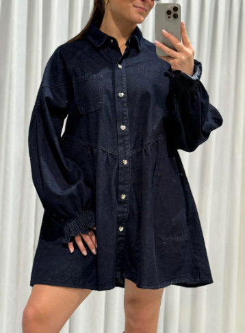 Kevin jurkje donker denim