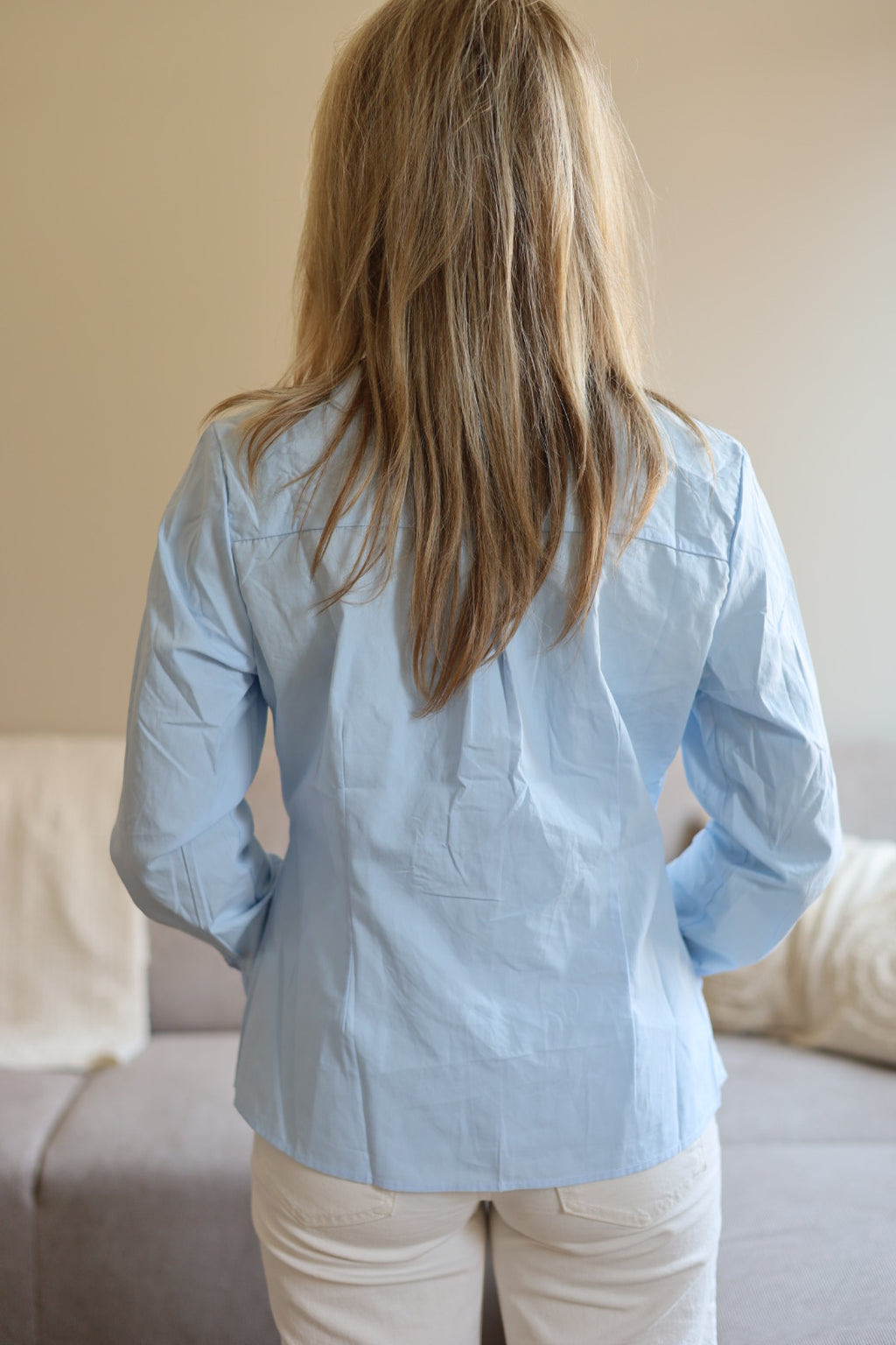 Loesje blouse blauw