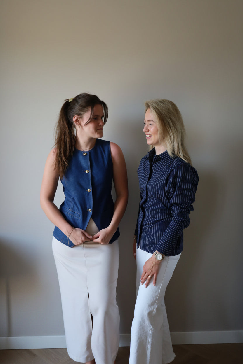 Sara gilet denim