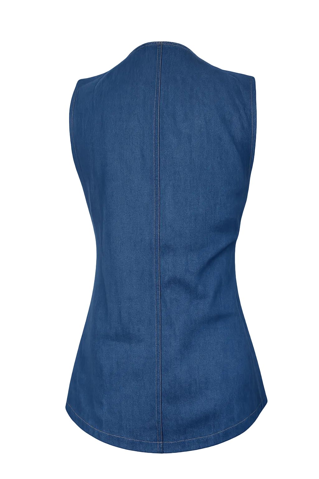Sara gilet denim achterkant