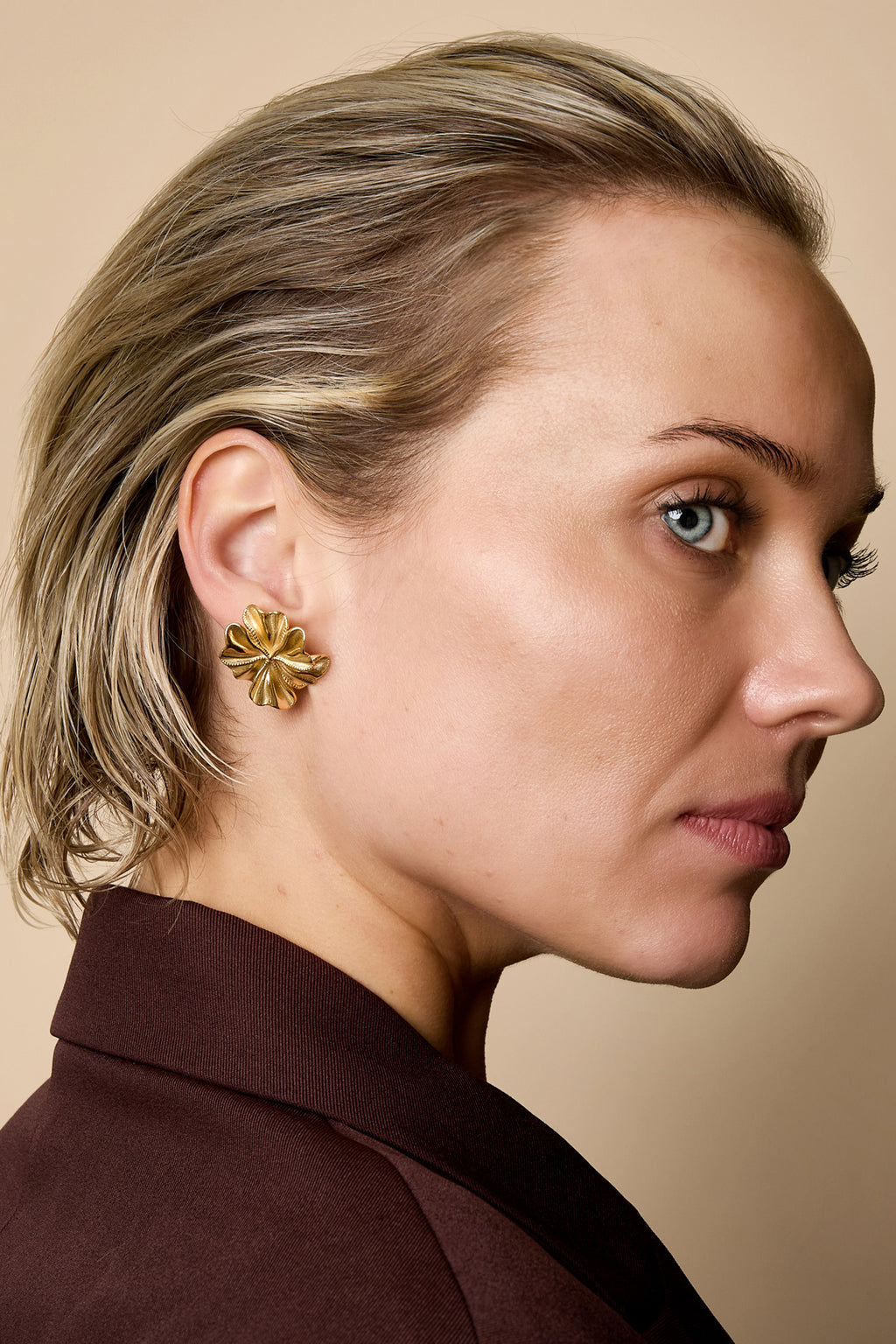 Statement Bloom oorbellen