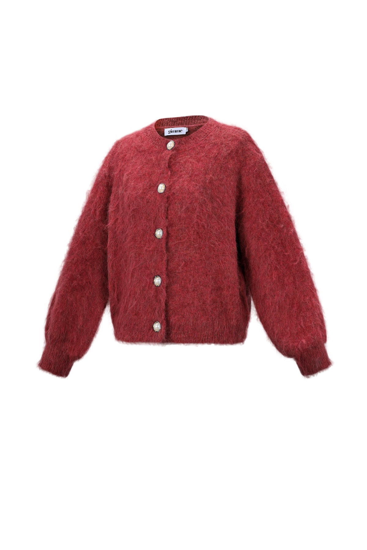 Trendy Vestje bordeauxrood